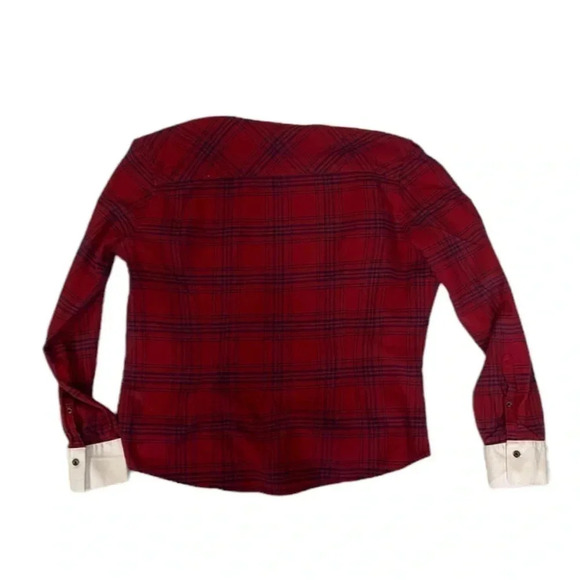 Brooks Brothers Plaid Collared Button down Long Sleeve Shirt Size 12 - Picture 11 of 11